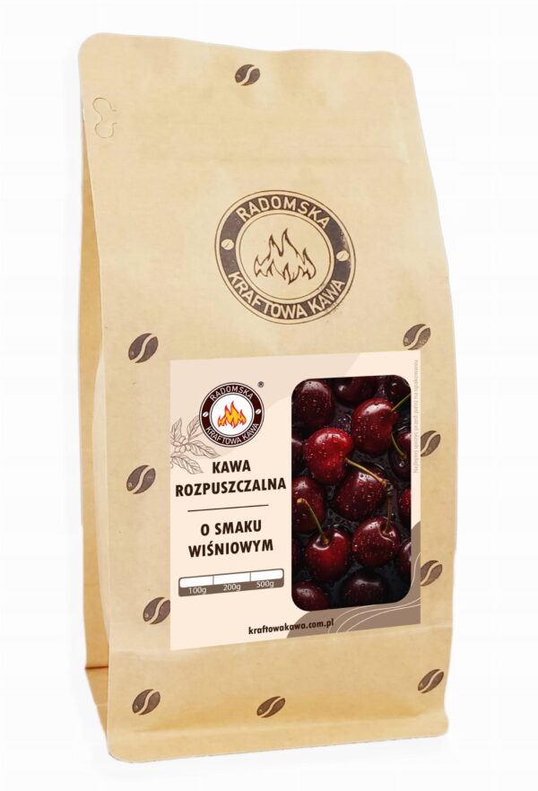 Kawa rozpuszczalna Wiśniowa 100g-500g