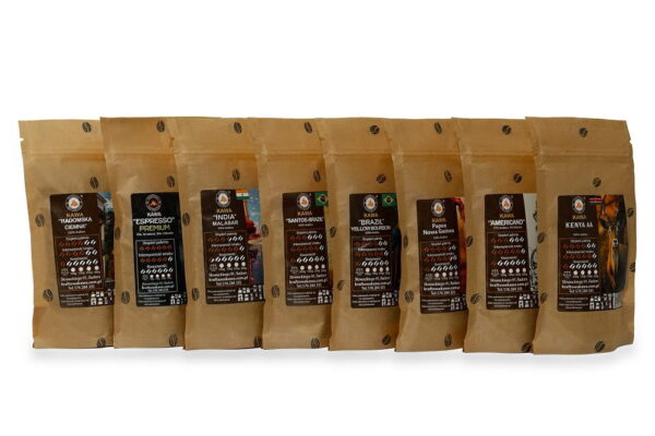 Degustacyjny Zestaw Kaw Kraftowych 8x100g
