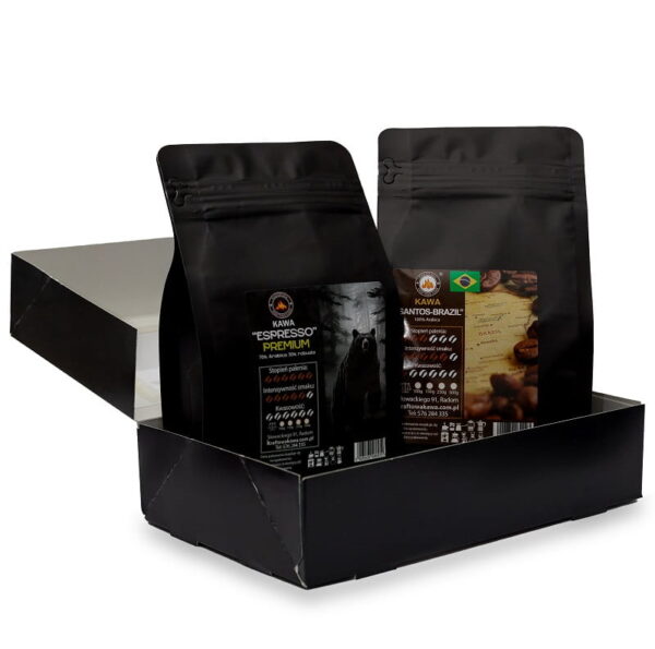Zestaw prezentowy box kaw