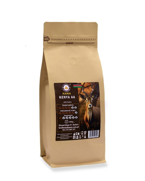 Kawa Kenia AA 250g-5000g Arabica 100%