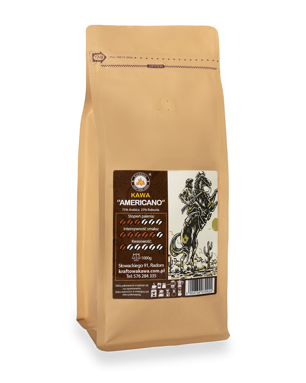 Kawa Americano 250g-5000g
