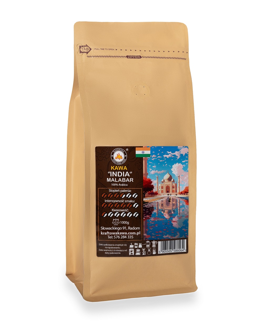 Kawa India Monsooned Malabar AA 250g-5000g