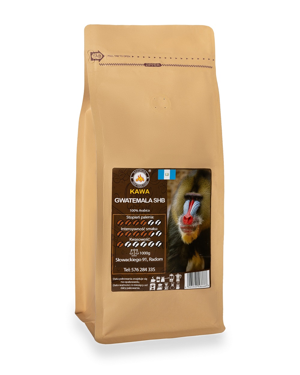 Kawa Gwatemala Huehuetenango 250g-5000g